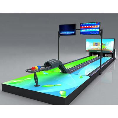 China Mini Coin Operated Rolling Machine Popular Rolling Arcade Game Mini Bowling Game Machine for sale