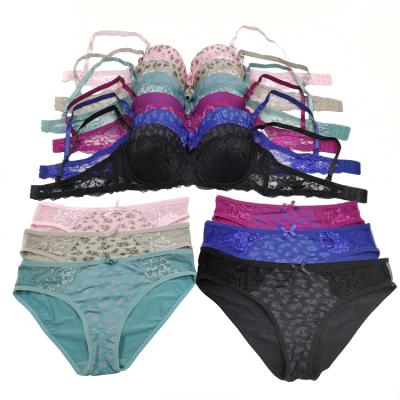 China 2021 OEM wholesale ladies underwear bra and panty set high quality bra and panty set for sale