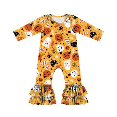 China High Quality Cotton Halloween Series Baby Romper Overalls Baby Romper and Pants Sets Luxury Baby Romper for sale