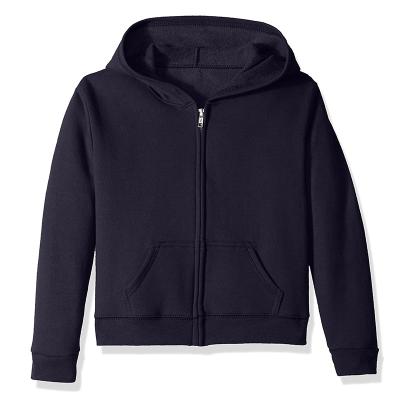 China 2021 Wholesale Girls Fleece Hoodies Sale Long Sleeve Solid Color Anti-shrink Warm Hoodie for sale