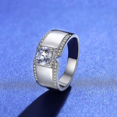 China 2022 CLASSIC custom made women shape jewelry 925 sterling silver moissanite ring zirconia wedding ring set diamond for sale