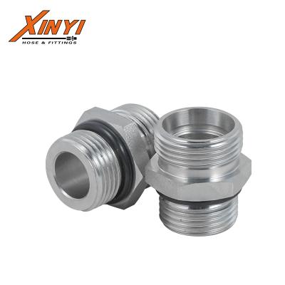 China High Quality Carbon Steel Stainless Steel Hot Sales BSP Thread Stud Ends With Hydraulic Connector And Adapters for sale