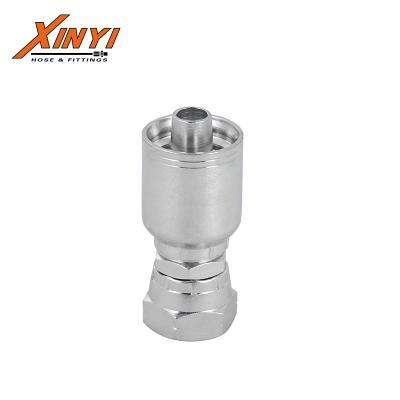 China Carbon Steel Stainless Steel Bsp Female Cone 60d One Piece Hose Fitting for sale