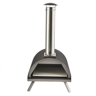 China 21 Easily Assembled New Foshan Outdoor Wood Pellet Pizza Oven BBQ Grill With 13 Inch Pizza Stone for sale