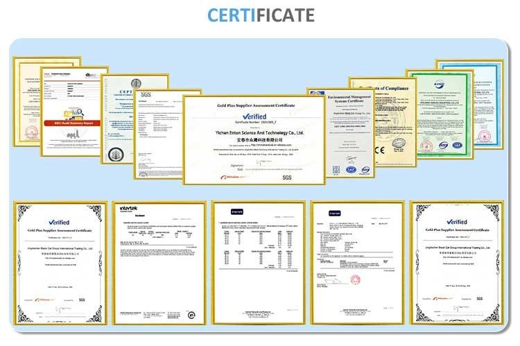 Verified China supplier - Yichun Enten Science And Technology Co., Ltd.