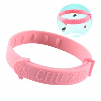 China 2 Pcs Personalized Insect Repellent Supplies Anti Lice Adjustable Pet Teddy Dog Pink Red Deworming Cat Collar for sale