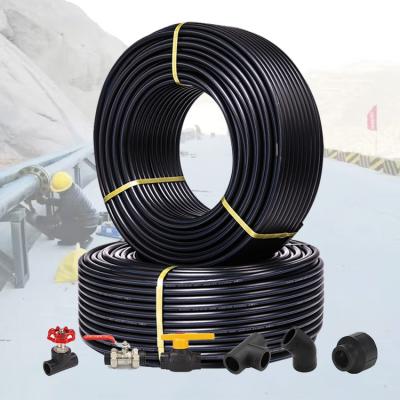 China PE UPVC Piping Flat Tubes PE Lay Irrigation Pipe Agriculture Pipes Plastic Pipe High Quality 1inch To 15 Inch Custom. of diameter for sale