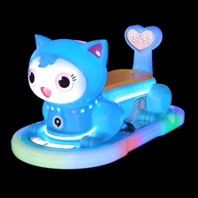 China Electric Products Amusement Park Playground Rides Outdoor / Indoor Portable Cat Shape On Car for sale