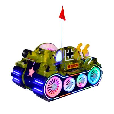 China Fiberglass+hardware Storm Tank Ride Amusement Park Ride Battery Powered Tank Robot Walking Rides for sale