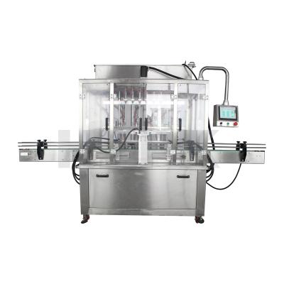 China Fully Automatic Butane Bottle Set Paste Cup Filling Capping Machine for sale