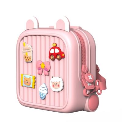 China Cute DIY Cartoon Waterproof Kids Waterproof Travel Bag Creative Backpacks for Toddlers and Children for sale