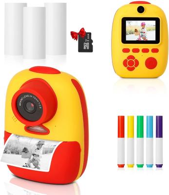 China New 2022 Copy/Photography/Video/10 Times Magnification/Snapshot Kids Digital Camera With Watercolor Pen Kid Camera With Printer for sale