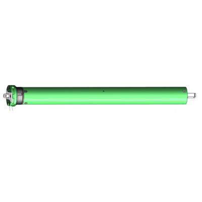 China Tubular Steel 45mm 20nm Roll Up High Power DC Motor 12V 60W for sale