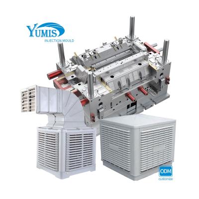 China Custom plastic injection molding plastic precision air cooler injection mold from taizhou mold maker for sale