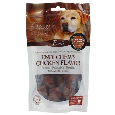 China Sustainable Chicken Pet Dog Pet Premium Treats natural 100g/color bag for sale