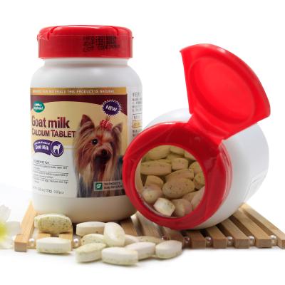 China Sustainable Goat Milk Calcium Tablets Pet Health Supplement Products for sale