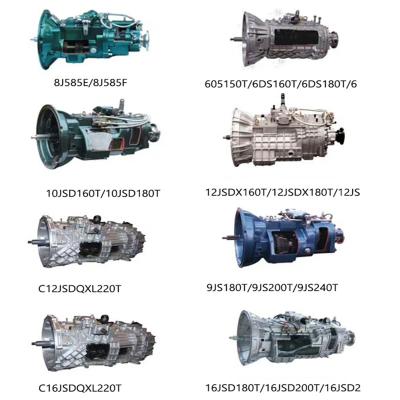 China Factory truck parts gearbox truck transmission gearbox assembly 9JS150TA-B for sale