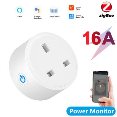 China Other Zigbee Socket 16A Zigbee Plug 16A Graffiti Smart Belt British Smart Remote Control Regulations WIFI for sale