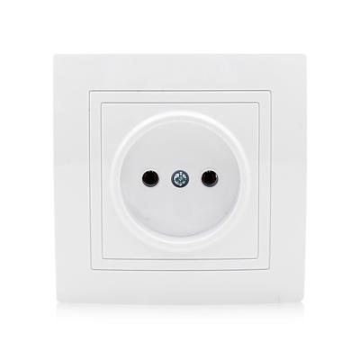 China Other 250V 16A European Standard European Standard Flat Blank Wall Socket Plug CE Certificate Complete for sale