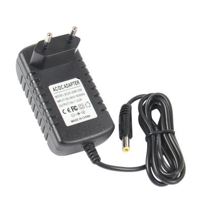 China ABS+PC 12v 2a European standard DC power supply flame retardant material adapter with high quality and good price for sale