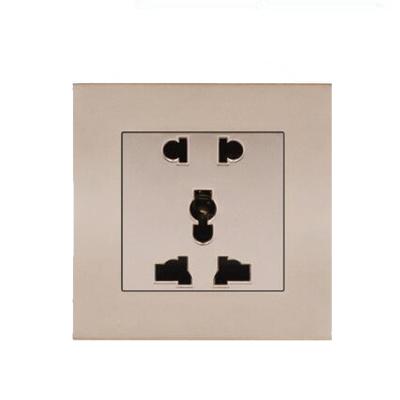 China Other British standard 10 hole multi-function wall socket five-hole switch socket wall panel universal for sale