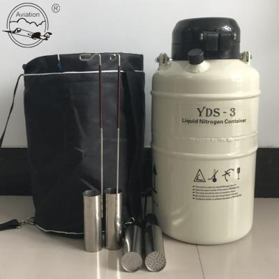 China Termo criogenico YDS-3 Bovine Semen Storage Container Medical Portable Small Capacity Tank for sale