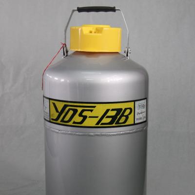 China Animal Husbandry YDS-13B Liquid Nitrogen Aluminum Dewar Bottle For Sale for sale