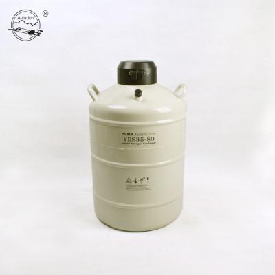 China 2.5-386 Animal Husbandry Equipment Liquid Nitrogen Dewar For Animal Semen Storage for sale