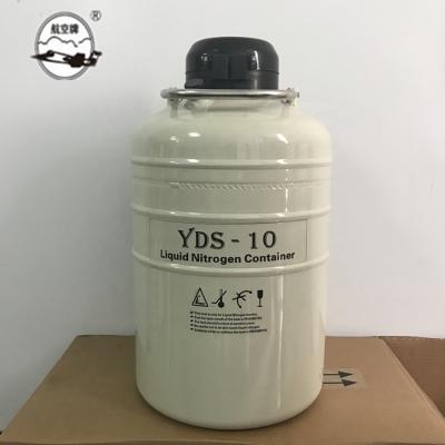 China animal production yds-10 liquid nitrogen semen jelly container use in animal production for sale