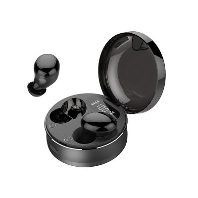 China 2021 New Product T5 In-ear Waterproof Earphone Wireless Touch Mini Portable Earbuds With LED Power Display for sale