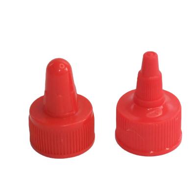 China Child Safe Custom Extruded Plastic Capsule Ketchup , Extruded Salad Dressing Cap for sale