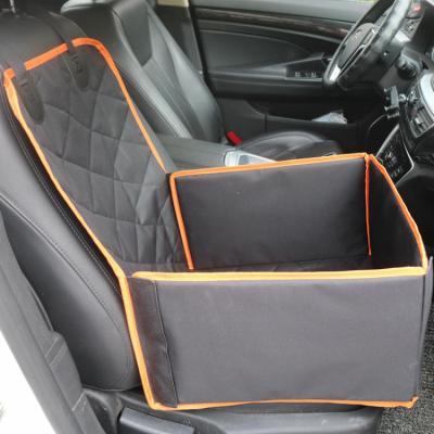 China New Design Fashion Front Waterproof Dirt Proof Folding Oxford Dog Mat Car Seat Cover for sale