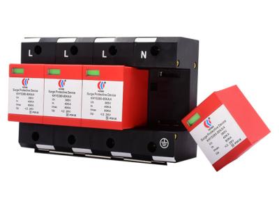 China IEC standard wholesale 4 pole modules 380v 80ka power surge protectors OEM for sale