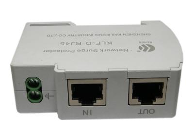 China In Serial Ethernet Surge Suppressor Din Rail RJ45 Cat 6 Ethernet Surge Protection Devices for sale