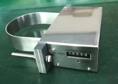 China Stainless Steel Lightning Arrester Counter , Corrision Proof Lightning Stroke Counter for sale