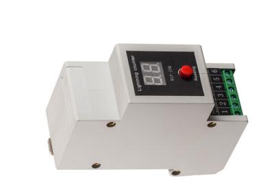 China 35mm Din Rail Lightning Surge Counter For Low Voltage Surge Protection Device for sale