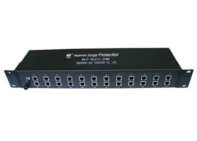 China 24 Poles Telephone Signal Line Rj11 Surge Protector With Excellent Transmission Performance for sale