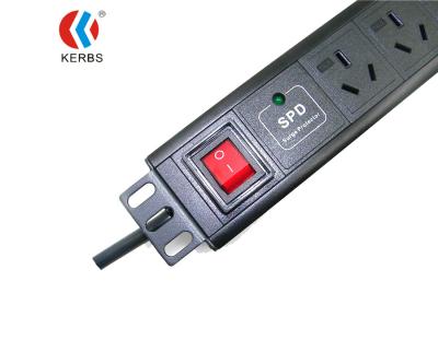 China Customized High Performance Outlet And Usb Surge Protector For Power Supply System for sale