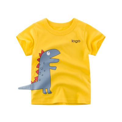 China 2021 summer of children's clothing wholesale children's clothing anti-shrink short sleeve children's T-shirts for sale