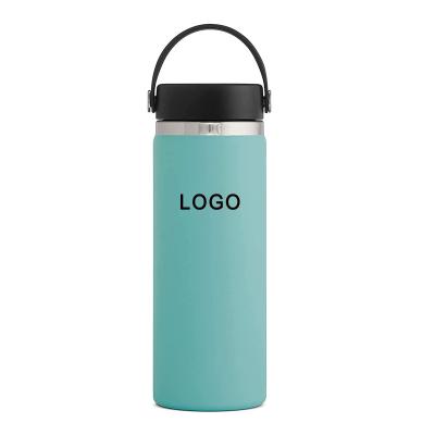 China Sustainable Sports Water Bottle 20 OzLeak Proof Vacuum Insulated Cold Hot Stainless Steel Double Walled Thermo Mug Standard Metal Canteen for sale