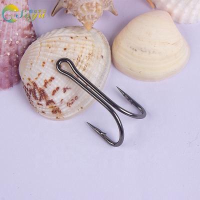 China 14# Hot Sale 4/0# Double High Carbon Steel Fishing Hook for sale