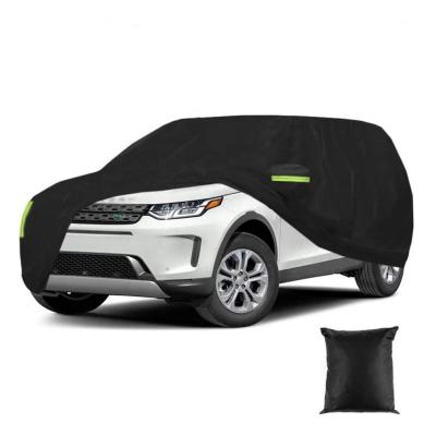 China Water Resistant 190T Polyester Car Cover With Reflective Markings Scratch Resistant Full Car Cover for sale