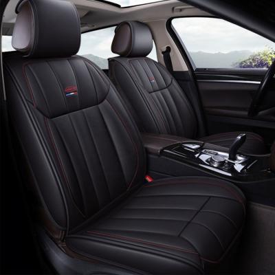 China Universal Universal Car Seat Cover Set Amazon Hot Selling PU Leather Cushion Protector for sale