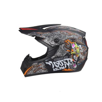 China European And American Popular ABS Off-Road Helmets Youth All-mountain Riding Motorcycle Downhill Helmets for sale