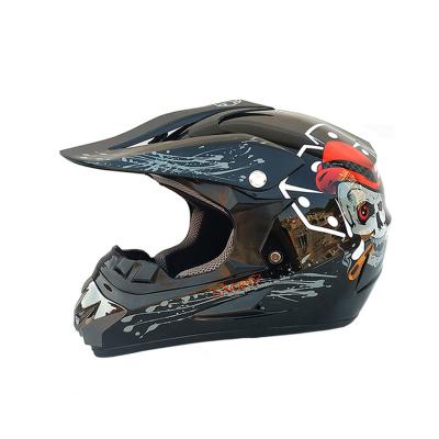 China ABS DOT Approved Unisex Adult Full Face Motorcycle Helmet Youth Offroad Motorcycle Helmet for sale