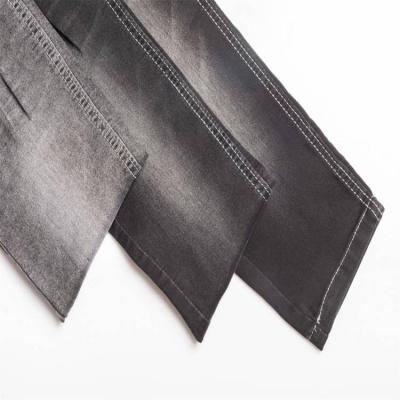 China Breathable Hot Sale Jet Black Denim Fabric Comfortable Soft Stretch 71%cotton Denim Fabric for sale