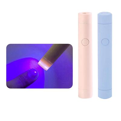 China High Quality Nail Art Beauty Home DIY Smart UV Mini Led Portable USB Flash Cure Light Gel Polish Nail Lamp for sale