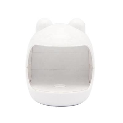 China Modern Design Mini Cute Egg Custom Gel Plastic Egg Nail Dryer Light Radio USB Nail UV Lamp for sale