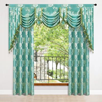 China Modern Blackout Jacquard Plain Weave Curtains For Living Room And Bedroom Shading Blackout Curtain Fabric for sale