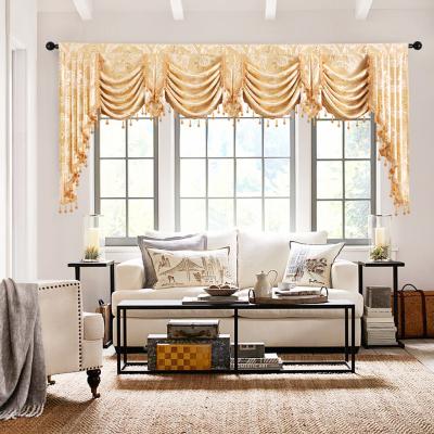 China Customized Modern Blackout Roll Good Quality Blackout Jacquard Curtains Cortinas Visillos For Living Room for sale